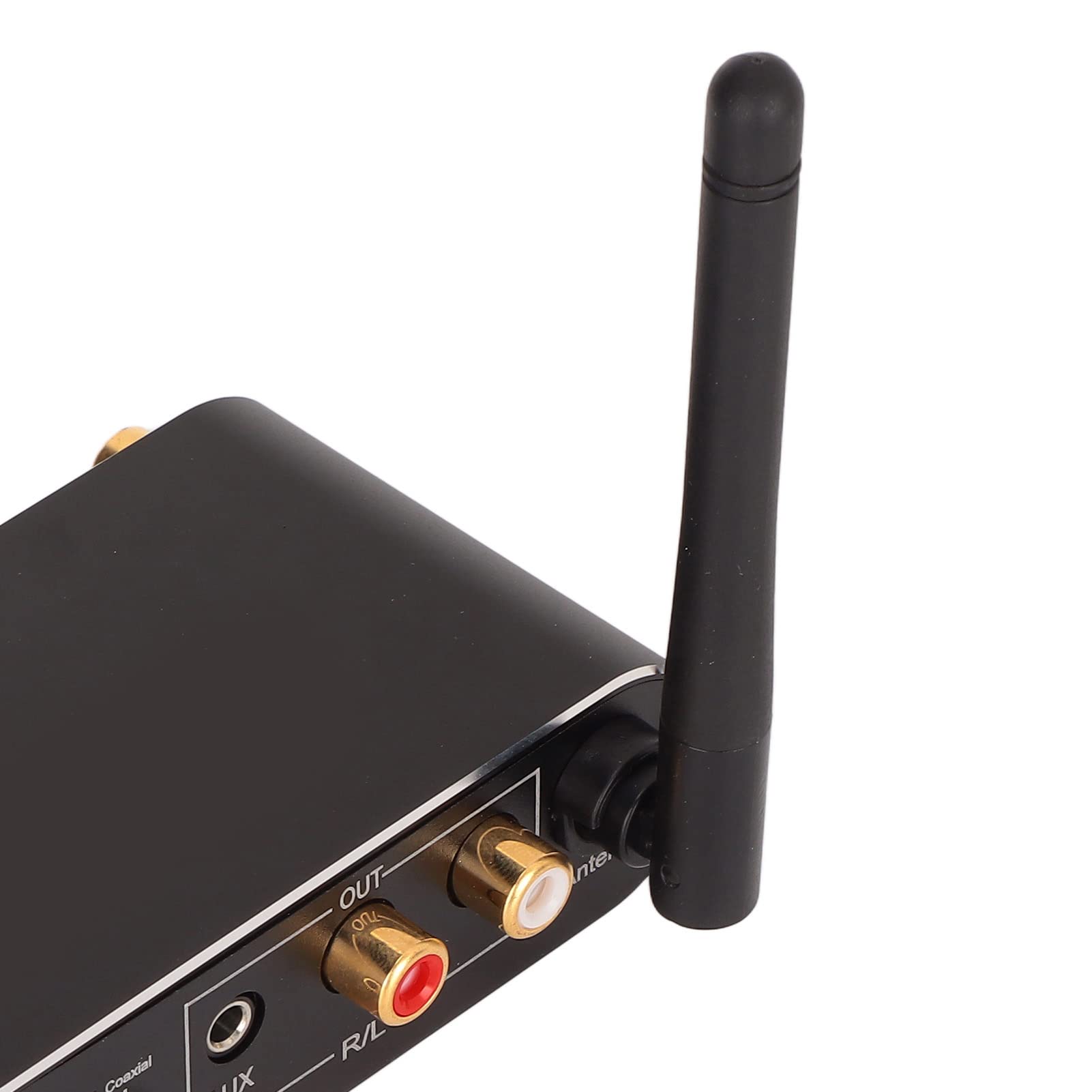 Yunseity Convertisseur Audio Numérique vers Analogique Bluetooth Convertisseur Optique vers avec Récepteur Bluetooth 5.0 Antenne Intégrée Port 3,5 Mm et 2 Ports