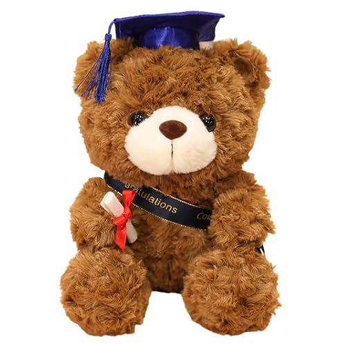 Oso De Descuento De Grado - Peluche De Algodón PP | Pequeño Regalo Lindo De Peluche Con Tapa Suave | Un Adorable Recuerdo Ayuda A Celebrar Un Paso Importante Para La Temporada De Ceremonia