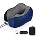 MSNLY Cuscino a Forma di U, Memory Foam, Cuscino da Viaggio, Cuscino per Il Collo, Cuscino per Il Collo per Auto e Aereo, Cuscino Magnetico a Forma di U