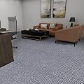 16-Pack 20"x20" Interlocking Carpet Tiles, Non-Adhesive Soft Padded Floor Mat Squares with Seamless Look, for Home Gym Office Indoor Outdoor Use (43 Sq Ft) (Aviv21914)
