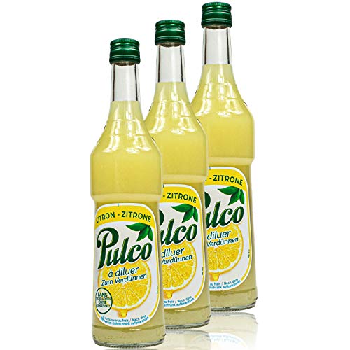 Pulco Specialty para diluir bebidas, limón, botella de 70 cl