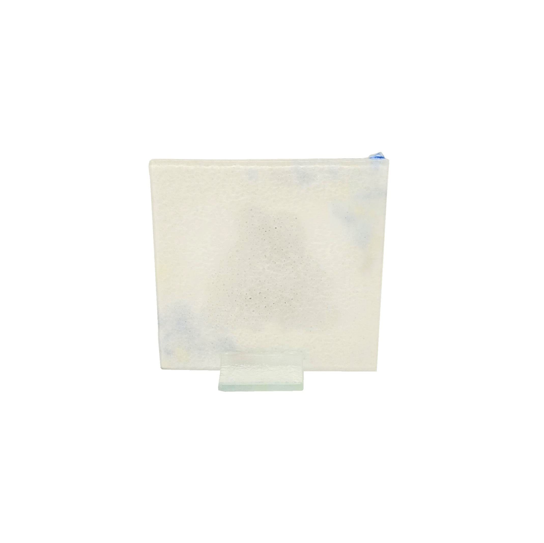SOSPIRI VENEZIA Recuerdo de Bautismo Nacimiento Ceremonia en Vidrio de Murano Pequeña Decoración de Mesa Idea de Regalo Decorada para el Hogar (10x10 cm)