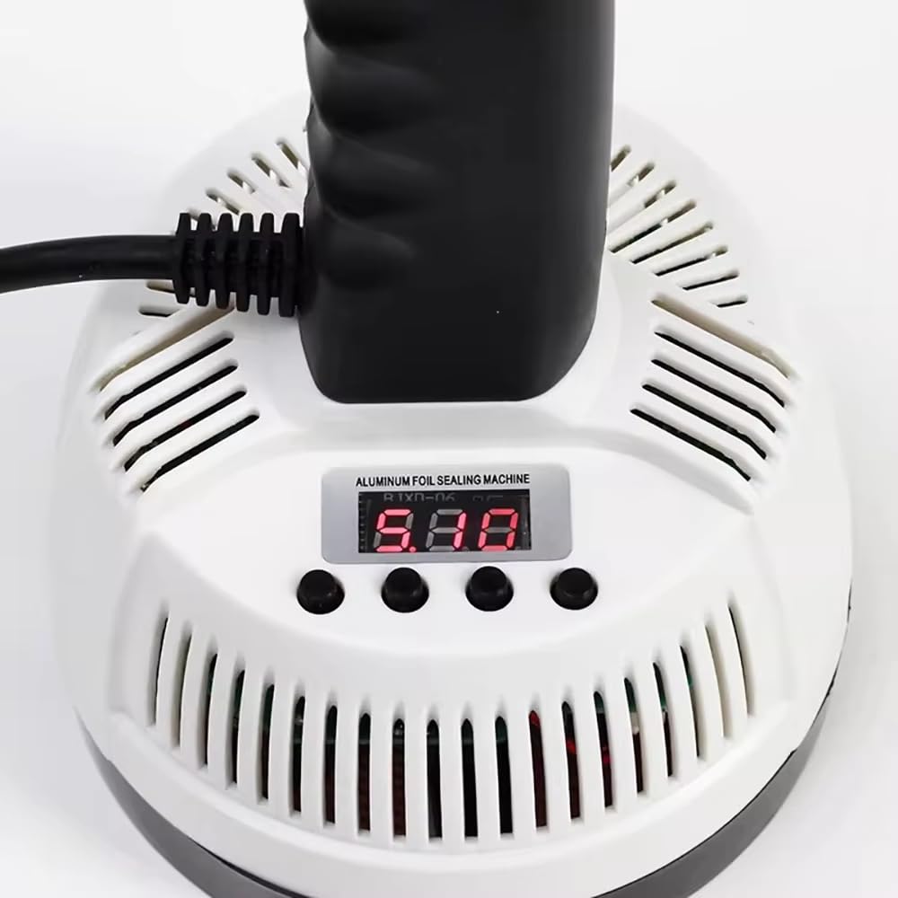 Sellador de Inducción Electromagnético Portátil de 220V CA para Sellado de Papel de Aluminio de 25 a 75 mm