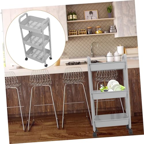Chariot de rangement multicouche pour optimiser les petits coins - 6