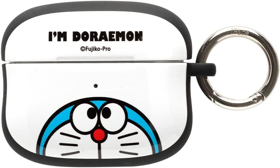 iFace First Class アイムドラえもん AirPods Pro 第2世代/第1世代 専用 ケース (ドラえもん/アップ)【カラビナ付き アイフェイス 韓国 airpodsプロケース airpodsぷろケース 第一世代 第二世代】