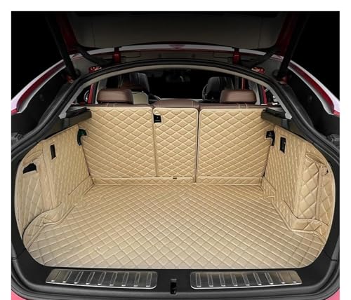 Tapis de coffre pour Kia EV5 2024 2025 beige avec protection dossier