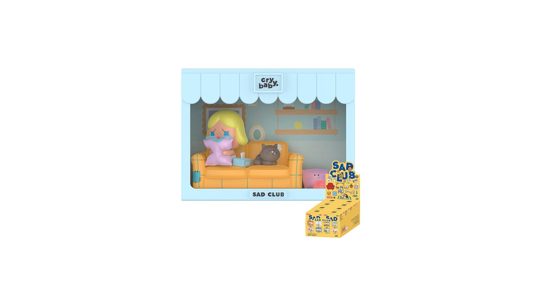 POP MART Crybaby Sad Club ブラインドボックス 8個入り 61i7gY3R0gL._UF894,1000_QL80_.jpg