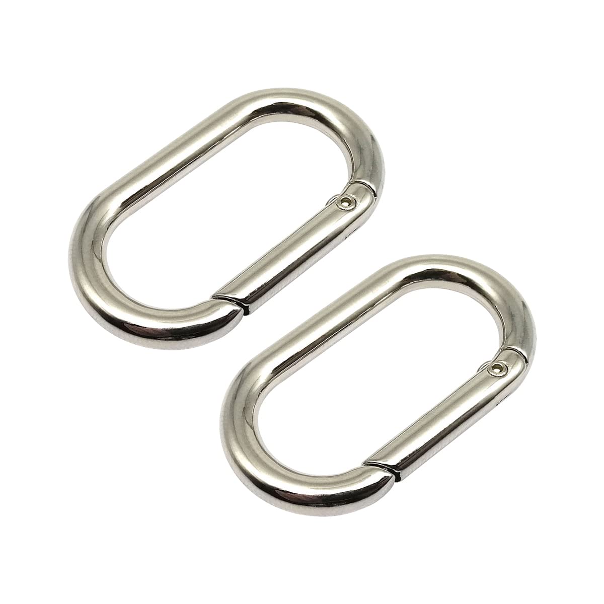 20 Pezzi Fibbie A Moschettone Ovali - Chiusura A Molla, 23mm, Oro, Per Portachiavi, Borse E Abbigliamento - Foto 8