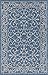 JONATHAN Y SMB106D-8 Charleston Vintage Filigree Textured Weave Indoor/Outdoor Navy/Gray 8 ft. x 10 ft. Area-Rug, Classic,Easy-Cleaning,HighTraffic,LivingRoom,Backyard, Non Shedding