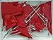 Moore Red Pennant Map Push Pins