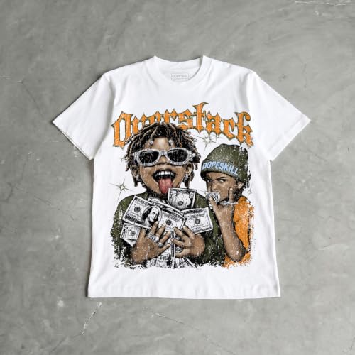 Image of DopeSkill Graphic Tee Streetwear Hypebeast Hip Hop Unisex Premium T-Shirt Sneaker Colour Matching Shirts Gift for Sneakerhead
