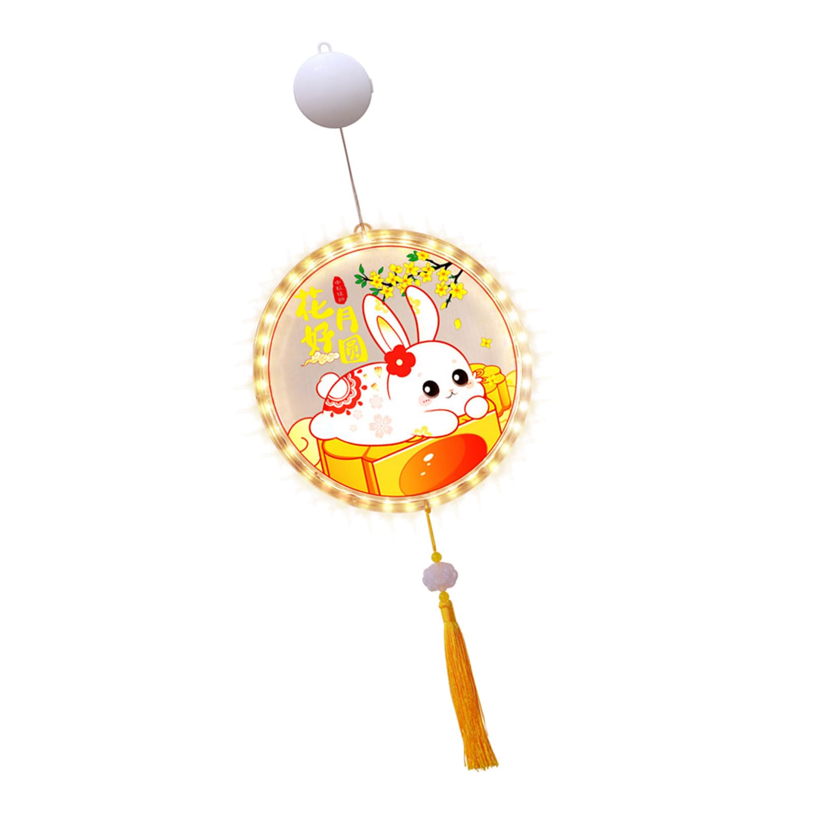 Buxuaaaa Delicate Themed Suction Hangings Festival Festival Suction Hangings Bright Color Pendant for Party Environment Holiday Ornament