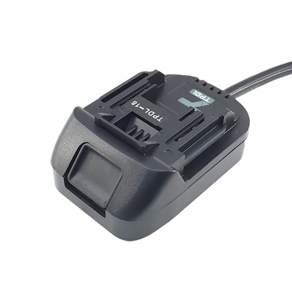 Whychstore Câble adaptateur de batterie 1,5 m pour outils de marque A, FOR, BOSCH Li-Ion 18 V, jaune