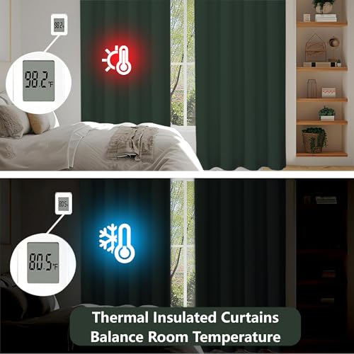 Rideaux isolant thermique contre le froid et la lumière du jour - 6