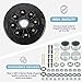 Trailer Axle Electric Brake Kit, Pair of 8-6.5