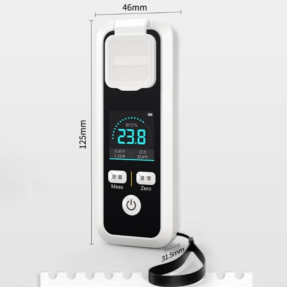 Medidor inteligente impermeable del azúcar para la medición exacta de la dulzura en el uso diario (JBM-10)
