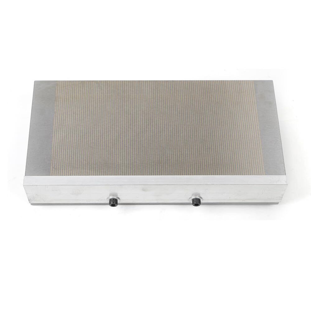 Placa tensora magnética Banco de trabajo magnético Placa de tensión permanente Mesa magnética permanente Rectificadora Herramienta Chuck Set Aplicable Corte de líneas Maquinaria de roscado Plata 125 x