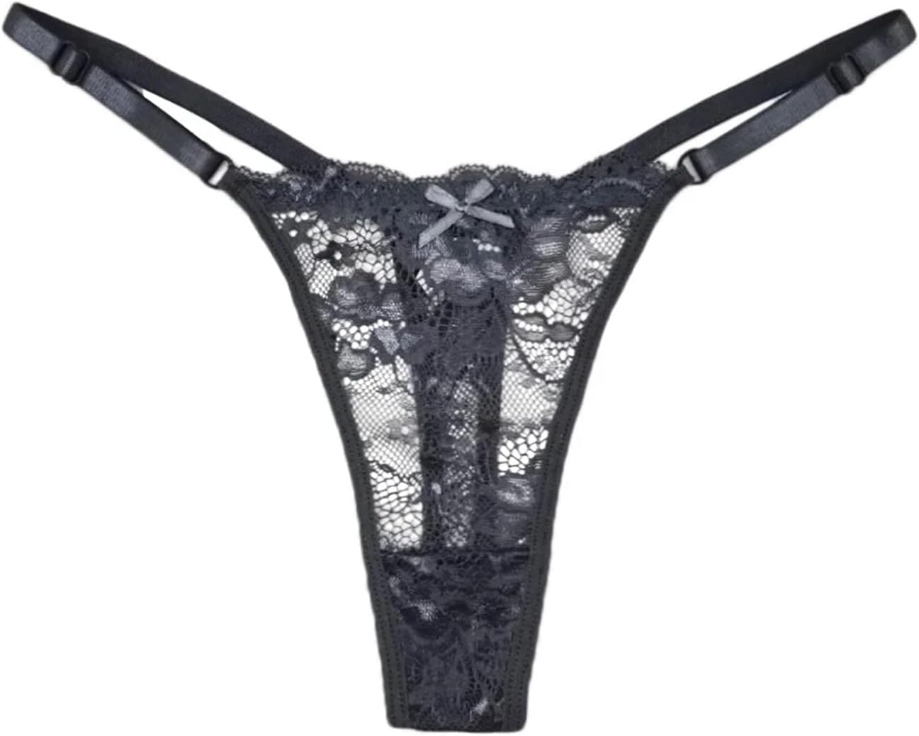 [KTLSHY] 女性のパンティー女性の下着インナーウェア ショーツ Tバック・ソングレギュラーショーツ 5個セット 調節可能なウエ