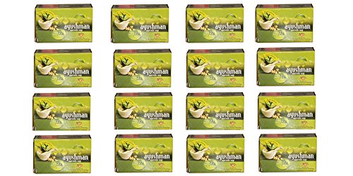 Ayushman Ayurvedic Soap by AVP - (Pack of 16) - 75g