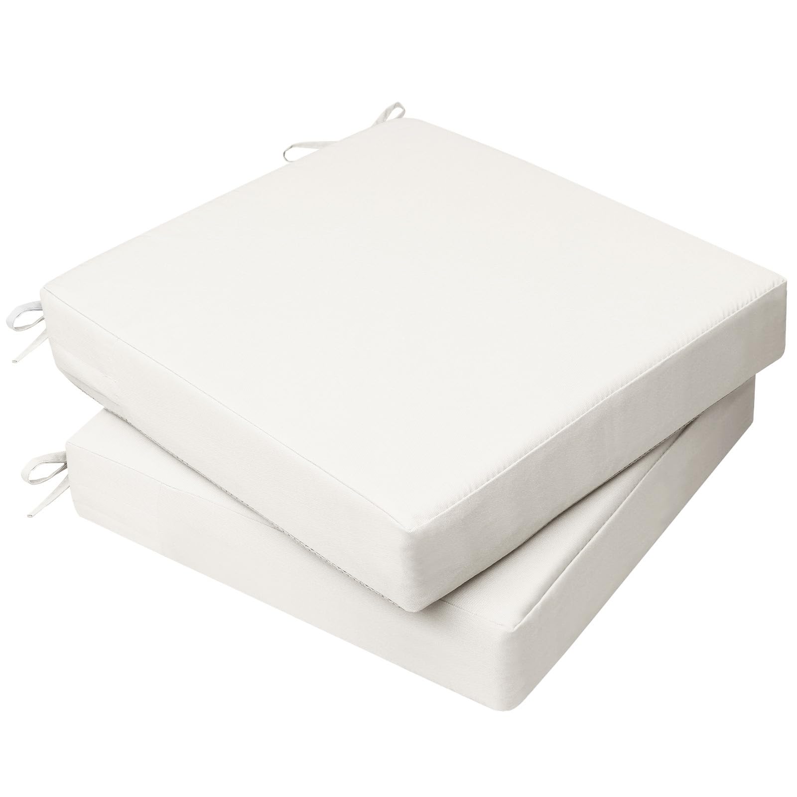 AAAAAcessories Outdoor Chair Cushions, 24 x 24 x 4 inches, Set of 2