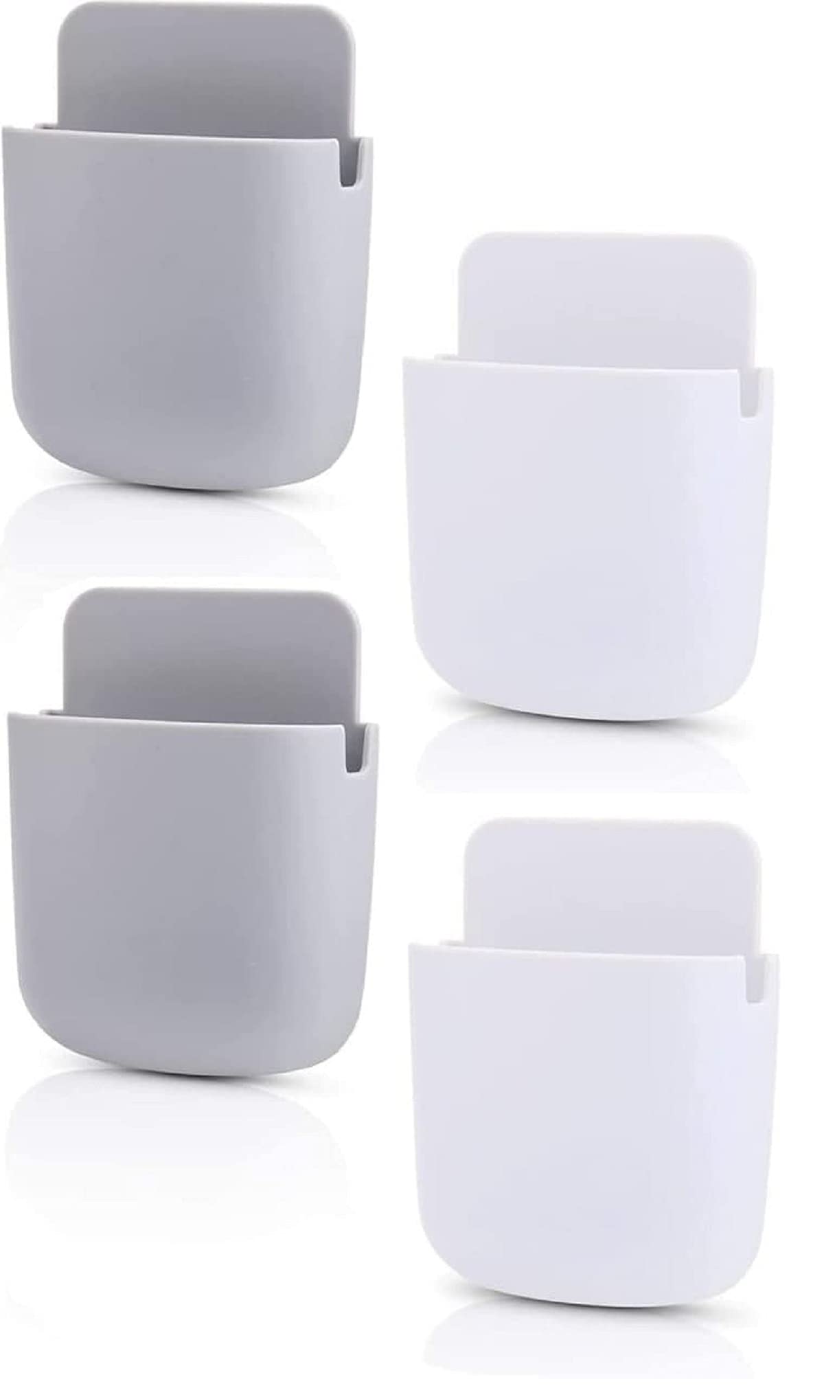 PARIDHI Abs Plastics Wall Mounted Remote Storage Organizer Case for Air Conditioner TV Mobile Phone Plug Holder Stand Rack (Pack of 4 Pieces) (B08TX1HSL6) Amazon Price History, Amazon Price Tracker