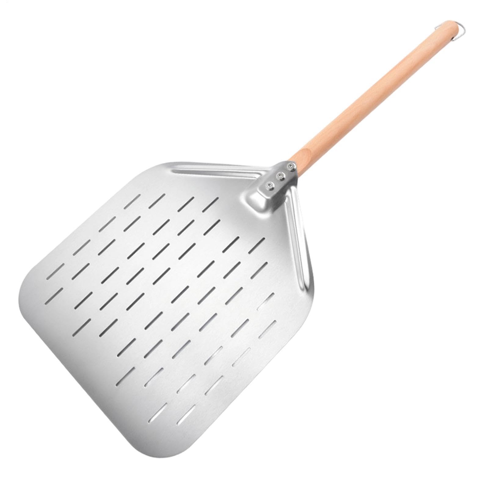 Łopatka do Pizzy 30 cm Stal Nierdzewna Perforowana Łopatka do Obracania