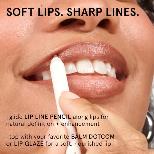 Image of Glossier Lip Line Enhancing Pencil, Creamy Medium Coverage, Bit | Mauve, Defines Natural Shape & Tone, Longwearing, Water, Smudge & Transfer-Resistant, Jojoba Oil, Sensitive Skin