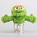 agzhu Marioneta de Mano de Barrio Sésamo de 24Cm Oscar The Grouch Puppet Doll Plush Soft Stuffed Toys Regalos para niños
