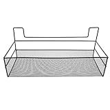 WHAMVOX 壁掛けワイヤーバスケット 大容量 吊り下げ収納バスケット 非貫通設計 お風呂やキッチンにな収納ラック