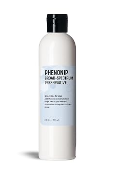 Phenonip 8 أونصات/236 مل، مادة حافظة طبيعية من Phenonip للغسول والكريمة وغسول وفرك مادة حافظة عضوية من Phenonip من شركة Talsen Chemicals