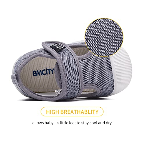 Image of BMCiTYBM Baby Sneakers Girls Boys Lightweight Breathable Mesh First Walkers Shoes 6-24 Months