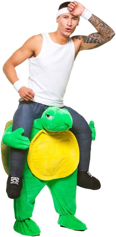 Adults Carry Me - Turtle Costume Sea Creature Animal Crush Fancy Dress Cosplay