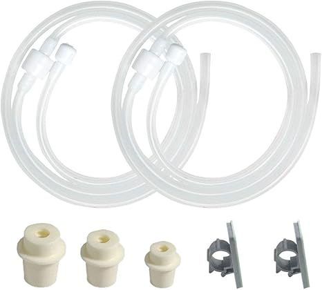 No Need to Fill The Little Bottle Again Soap Dispenser Extension Tube Kit 47 with Check Valve for Kitchen Sink