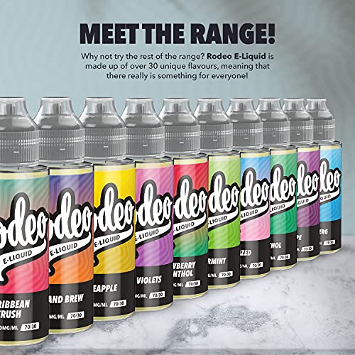 Four-Pack-4-x-100ml-Blackcurrant-Blueberry-Grape-Peach-E-Liquid-70VG30PG-Vape-Juice-E-Liquid-0-Nicotine-120ml-Bottle-Short-Fill-400ml-Rodeo-E-Liquid