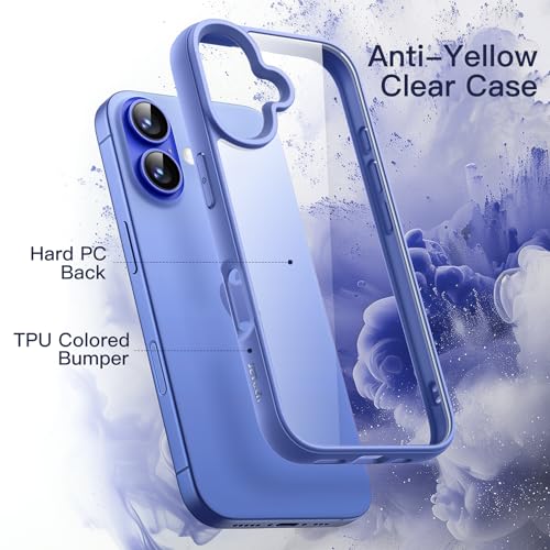 Image of JETech Case for iPhone 16, Ultramarine