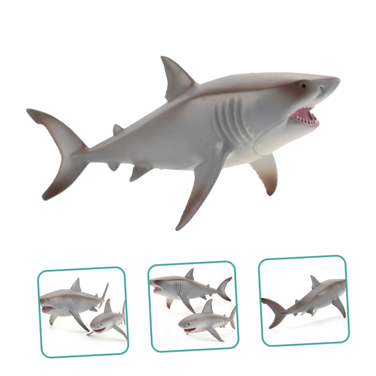 Amazon.co.jp: STOBOK シミュレーション ホホジロザメ おもちゃの