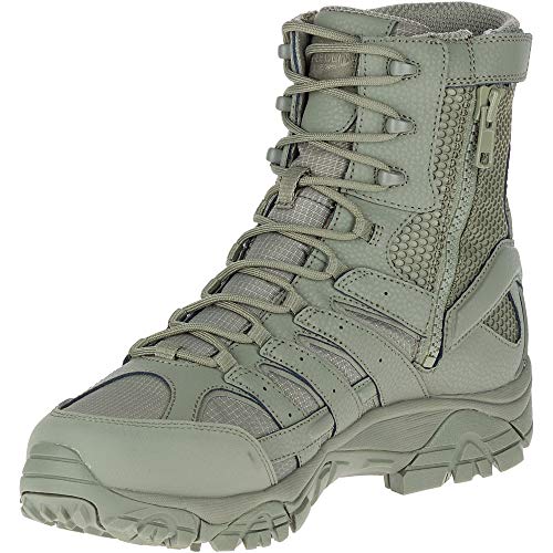 Image of Merrell Men's Moab 2 8 inch Defense Zip Composite Toe Boot
