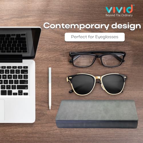 Image of VIVID Unisex Specs Magnetic Eyewear Dabbi Faux Leather Hard Case Cover