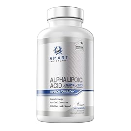 Alpha Lipoic Acid 600mg Per Serving, 240 Vegan Capsules- Gluten Free, Pure Non-GMO ALA- Supports Energy & Anti Oxidant