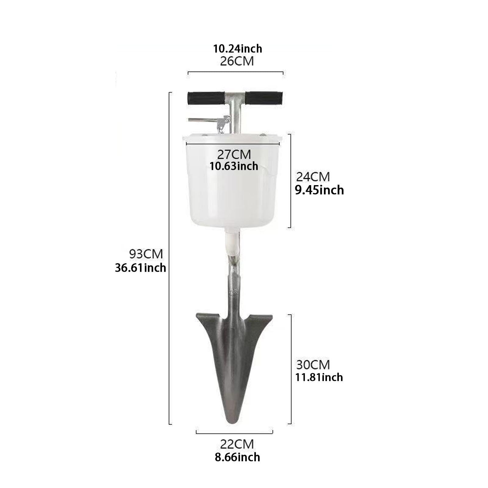 Spandiconcime Manuale, Utensile per Fertilizzazione, Piantatrice di Semi per Canna da Zucchero.
