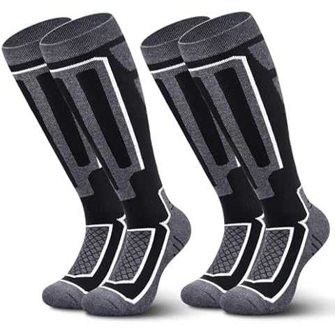 TEUEN Chaussettes de Ski Homme Cover