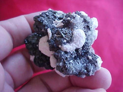 Gemqz C3709 Mangano Calcite Sphallerite & Quartz Combo