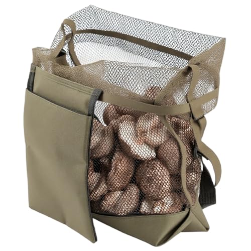 Bolsa de alimentación ventilate para recolectar setas sin dañar el producto