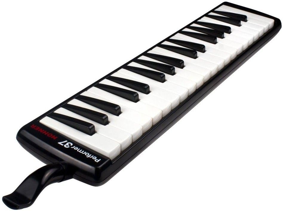 CrazyBuy Accordions Performer 37 Key Melodica - (Black, White)-image-3