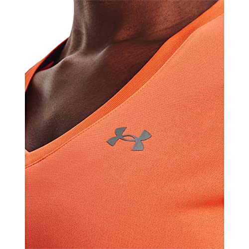 Image of Under Armour Womens Tech V-Neck Short-Sleeve T-Shirt