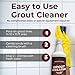 Grout Sensation Heavy Duty Grout Cleaner - (Pack of 1) - For Tile Floors & Shower Tiles - Industrial Strength Grout Cleaning Solution Restores Original Color - No Residue, No Odor, USA Made - 32 Oz