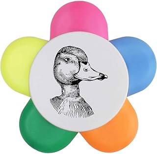 Azeeda 'Duck Portrait' Flower Shape Highlight...