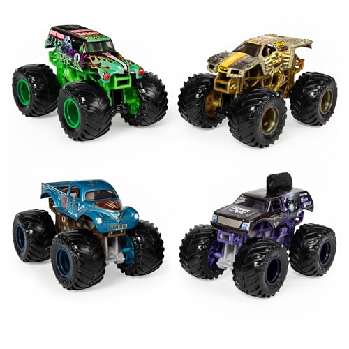 Monster Jam, Official Reveal The Steel 4-Pack of...