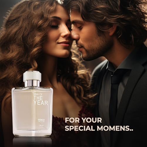 Image of French Factor Man of The Year Original Luxury Perfume For Man Long Lasting Eau De Parfum Musky Fresh Scent Valentine Gift For Boys Made in India (Pack of 1, 100ml)