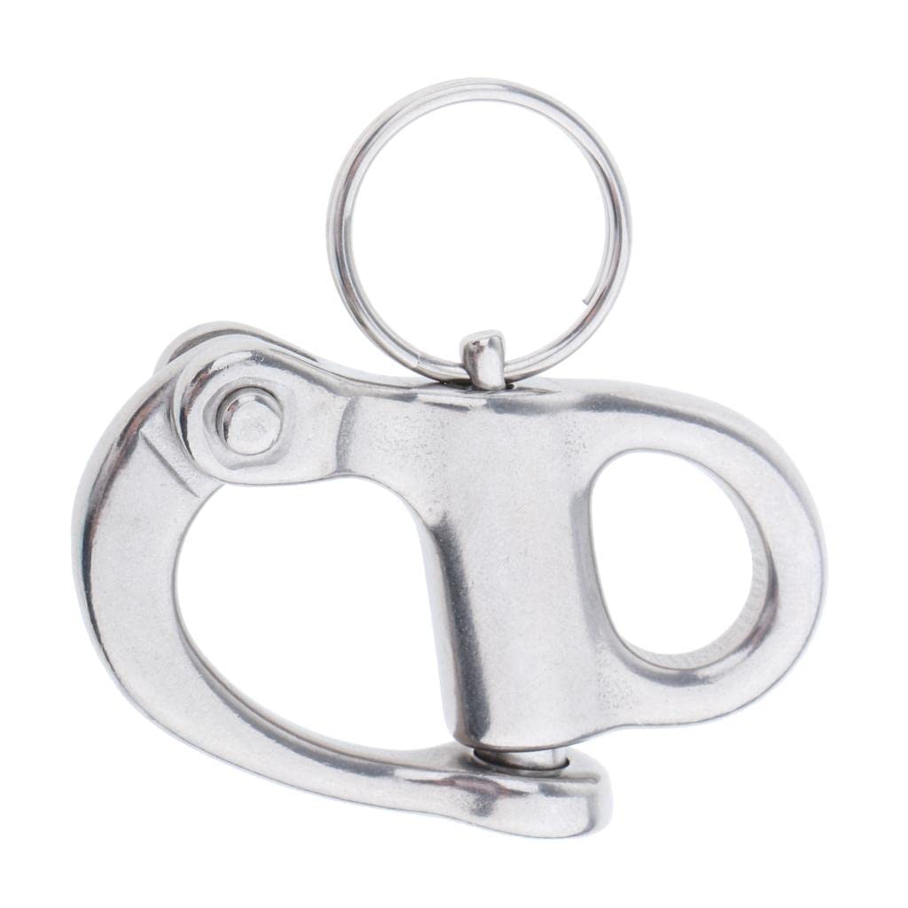 RNXRZANK Stainless Steel Swivel Kayak Yacht Quick Release Buckle, 50mm